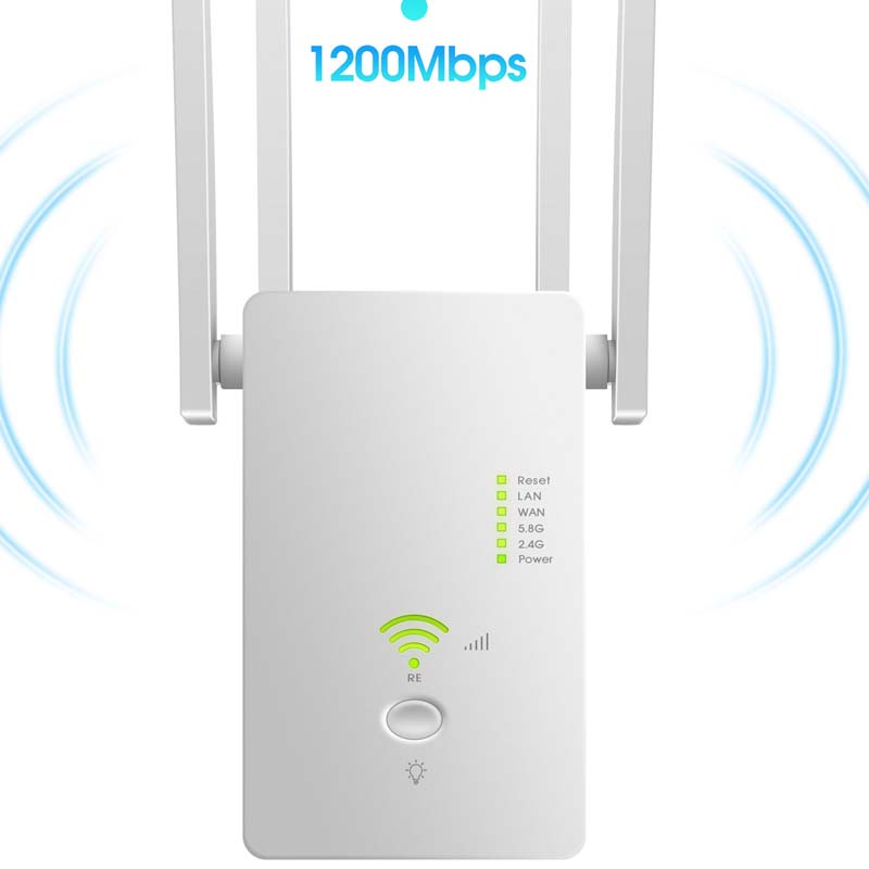 Wireless Router Signal Amplifier 1200M Repeater