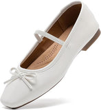 Bow Round Toe Dress Flats