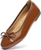 Bow Round Toe Dress Flats