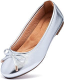 Bow Round Toe Dress Flats