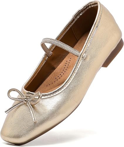 Bow Round Toe Dress Flats