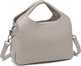 Women’s Genuine Leather Crossbody Tote Bag – Elegant, Lightweight &amp; Spacious