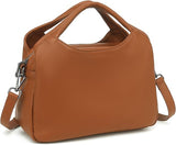 Women’s Genuine Leather Crossbody Tote Bag – Elegant, Lightweight &amp; Spacious