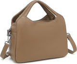 Women’s Genuine Leather Crossbody Tote Bag – Elegant, Lightweight &amp; Spacious