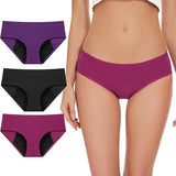 ALLBASE Women's High Absorbency Period Underwear - Leak-Proof &amp; Reusable Menstrual Pants